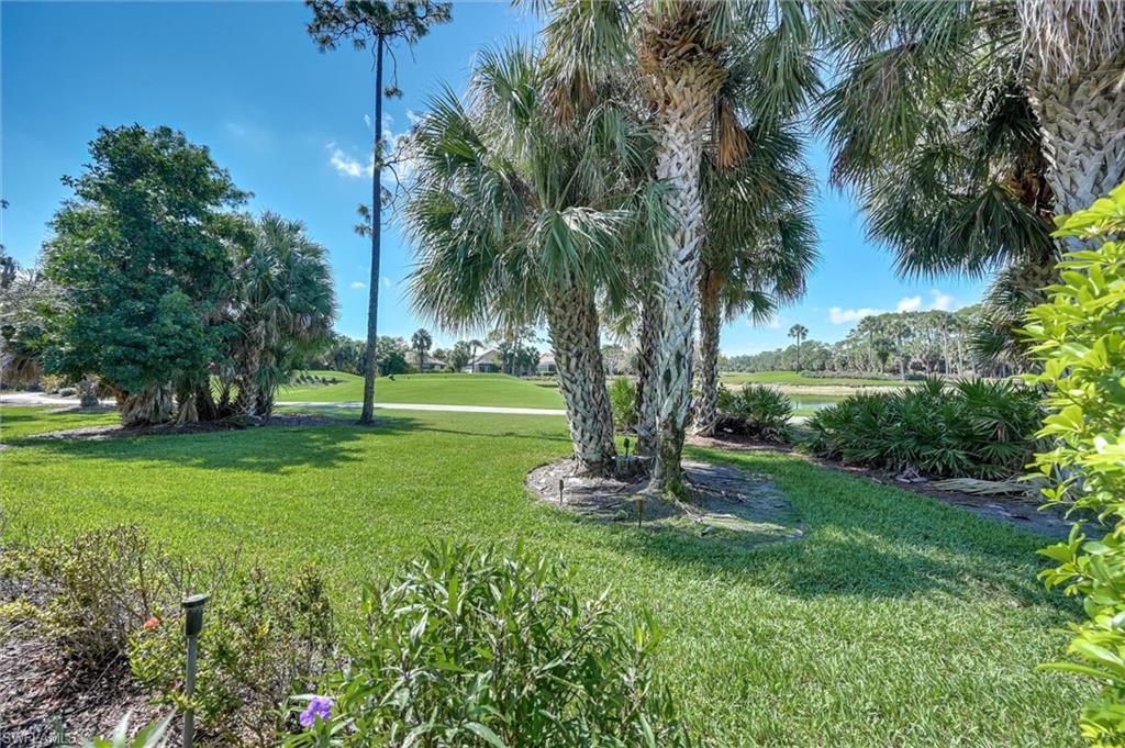 7587 Moorgate Point Way Naples, FL 34113 - Photo 8 of 50 Manicured lawn with mature palm trees and lush landscaping