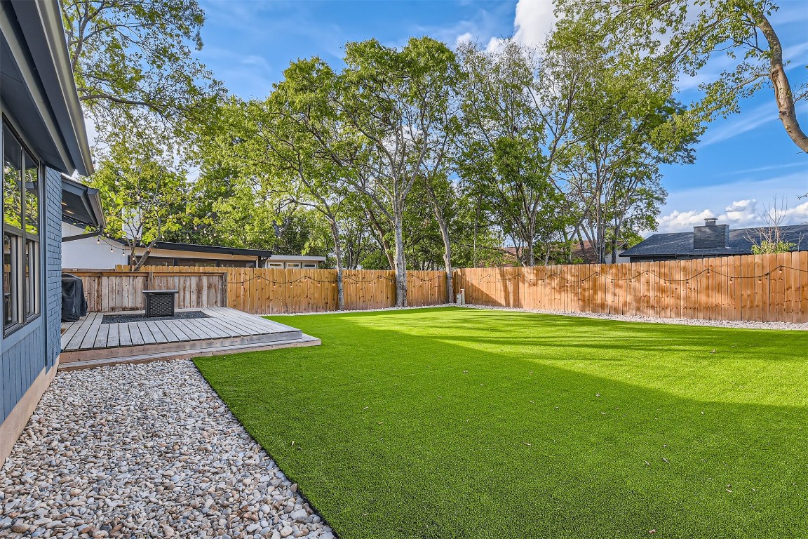 1112 Milford Way Austin, TX 78745 - Photo 25 of 25 swimming pool view with a outdoor space