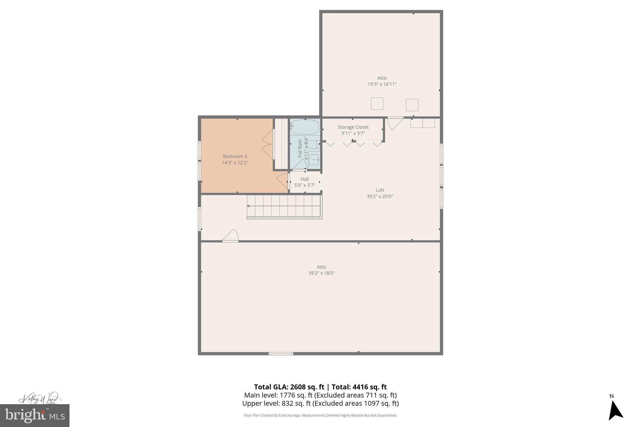 102 Woolgrass Lane Gettysburg, PA 17325 - Photo 65 of 66 Floor Plan: Upper Level