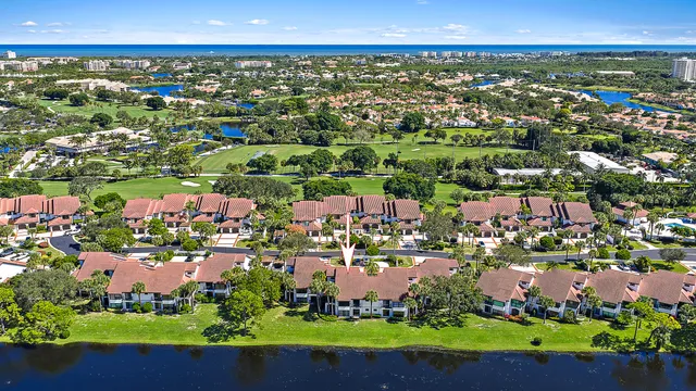 an aerial view of a city with lots of residential buildings