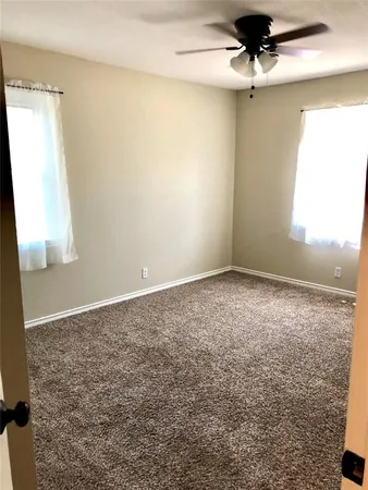 en empty room with window