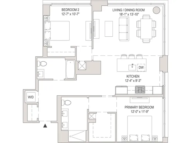 $1,589,000 | 155 Bay Street, Unit 2303, Jersey City, NJ 07302