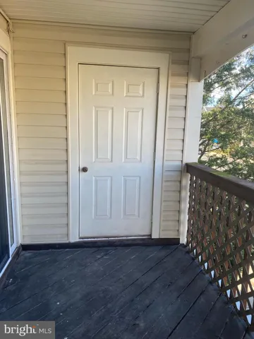 a view of front door