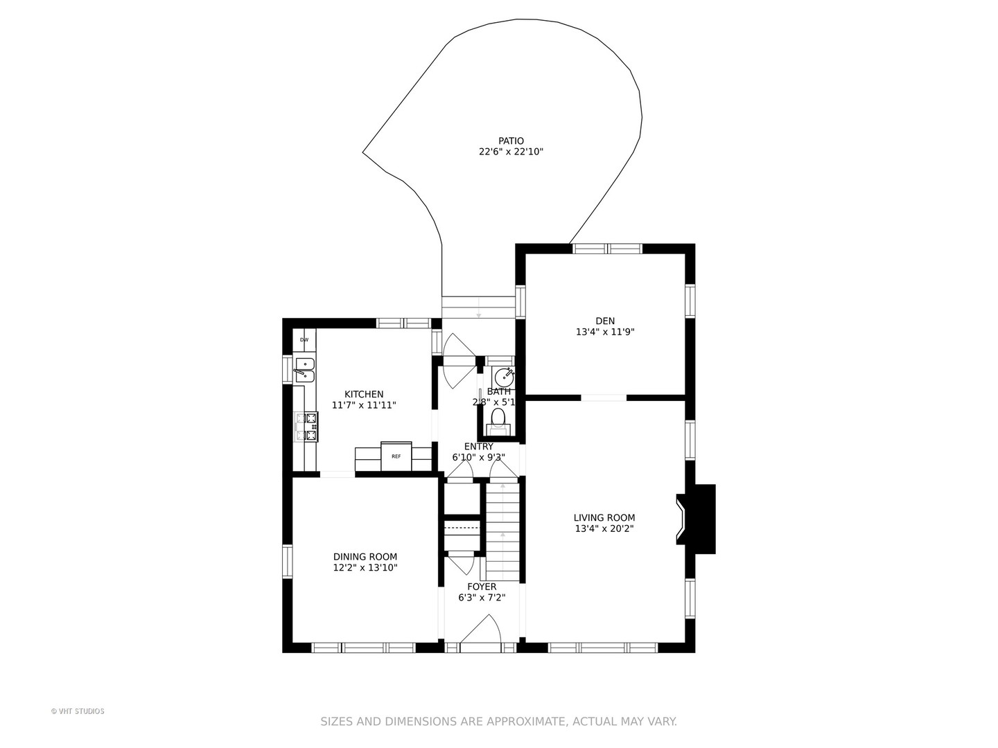 11 Elmore Street Park Ridge, IL 60068 - Photo 18 of 20 a picture of a room with a white wall and a large window