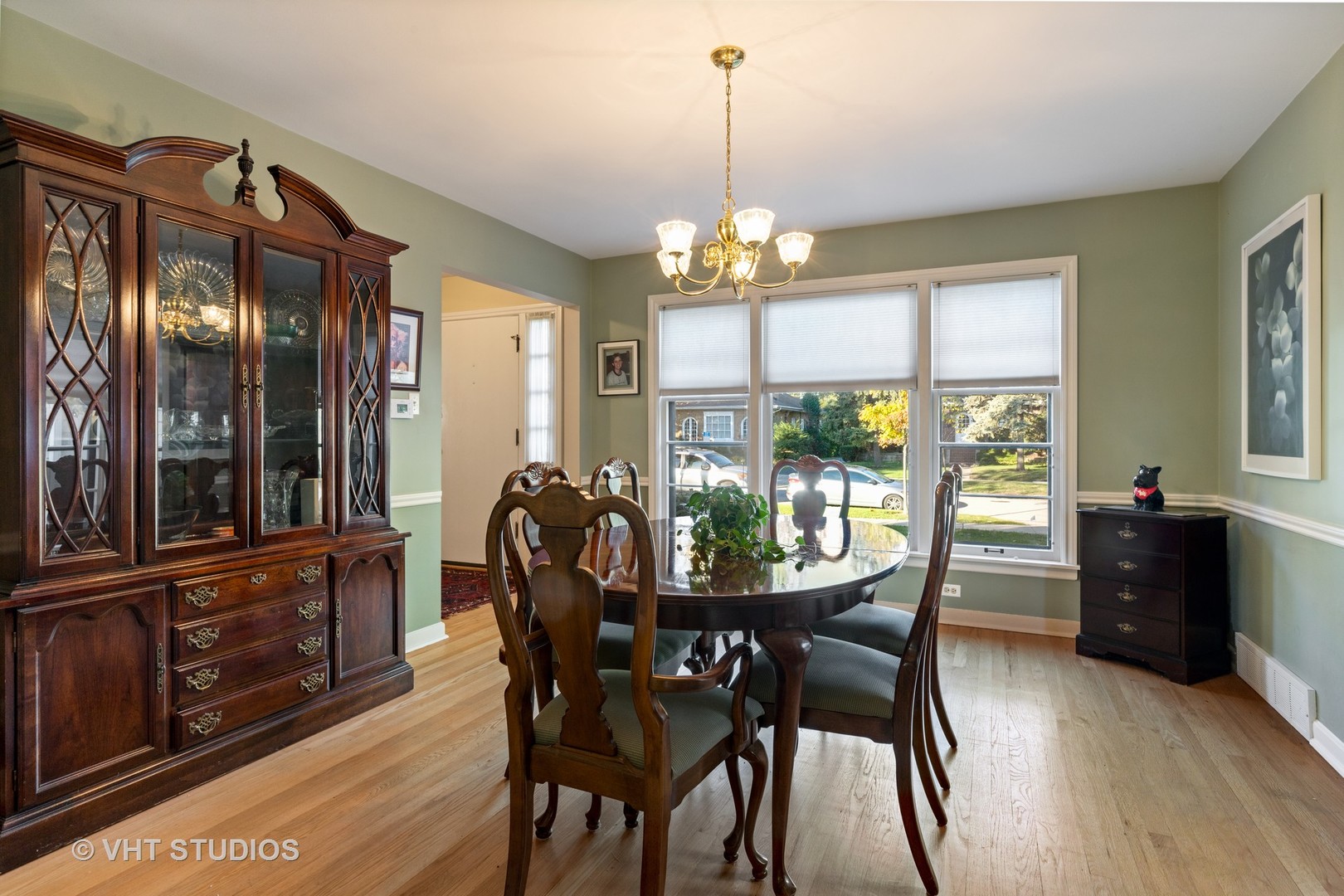 11 Elmore Street Park Ridge, IL 60068 - Photo 6 of 20 a view of a dining room with furniture window and wooden floor