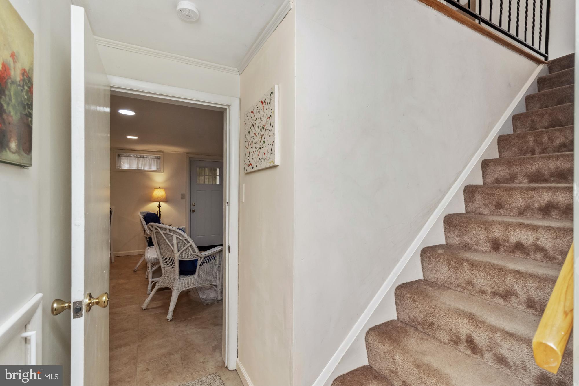 1002 Dunblane Road Towson, MD 21286 - Photo 56 of 59 a view of entryway and hall with dining room