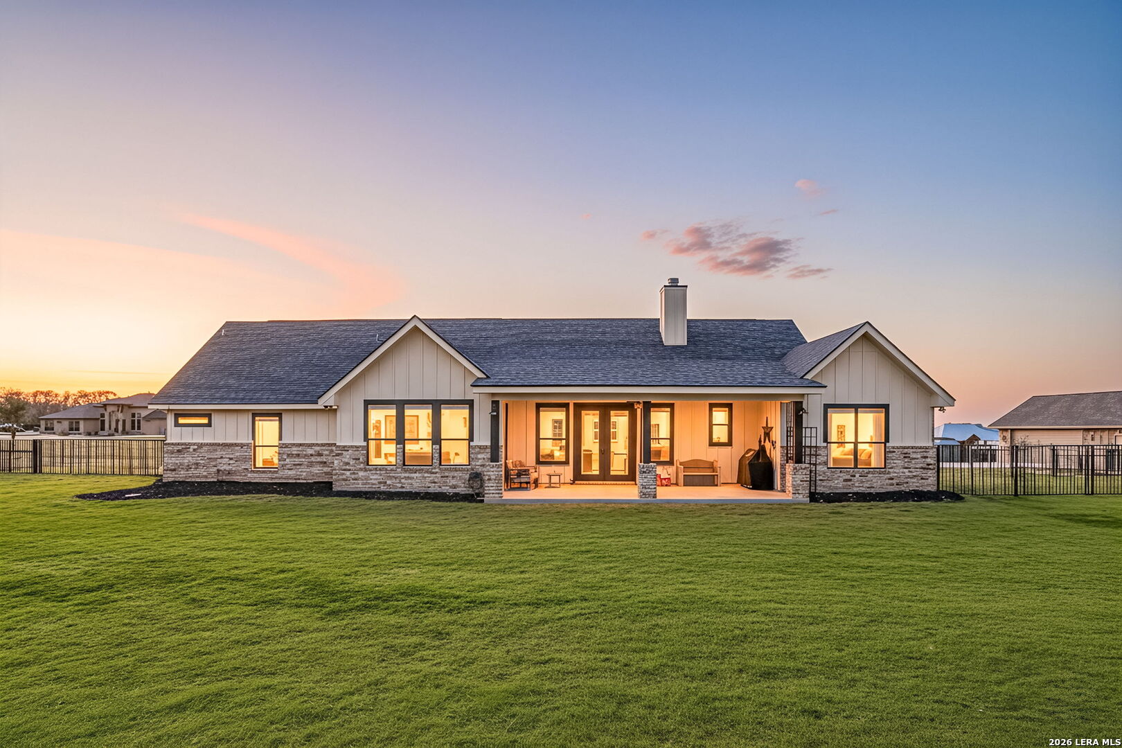 121 Western Way Adkins, TX 78101 - Photo 37 of 46 a front view of house with yard and green space