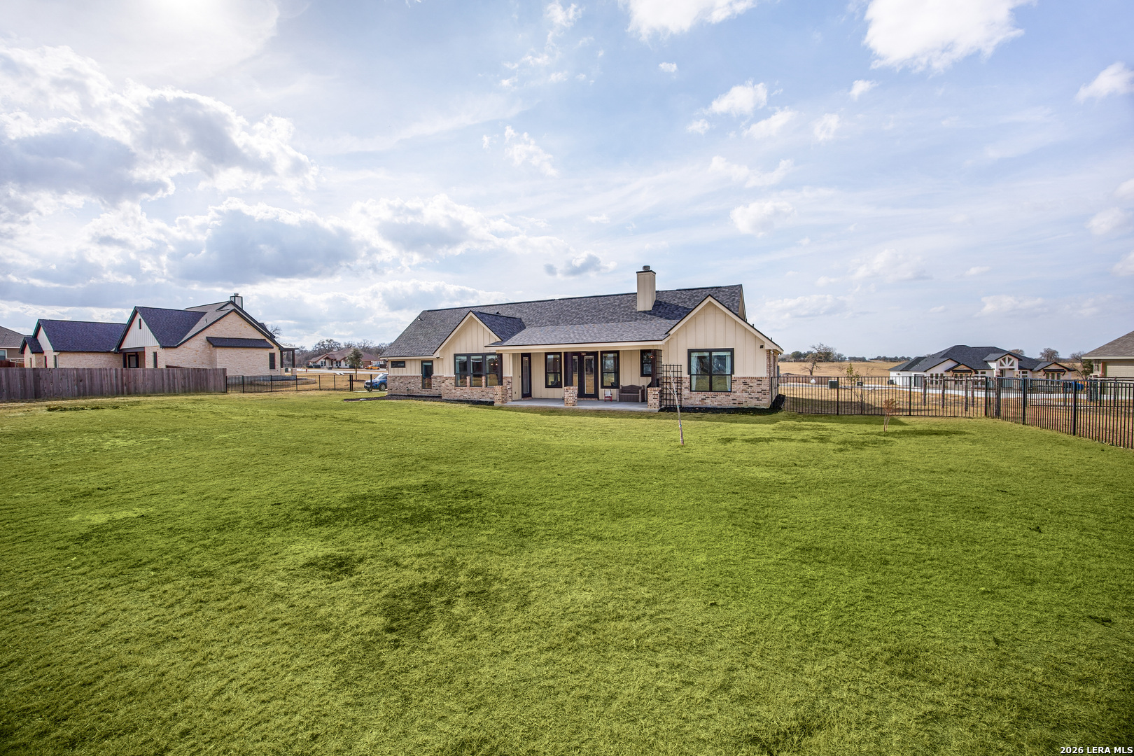 121 Western Way Adkins, TX 78101 - Photo 41 of 46 a view of a house with a big yard