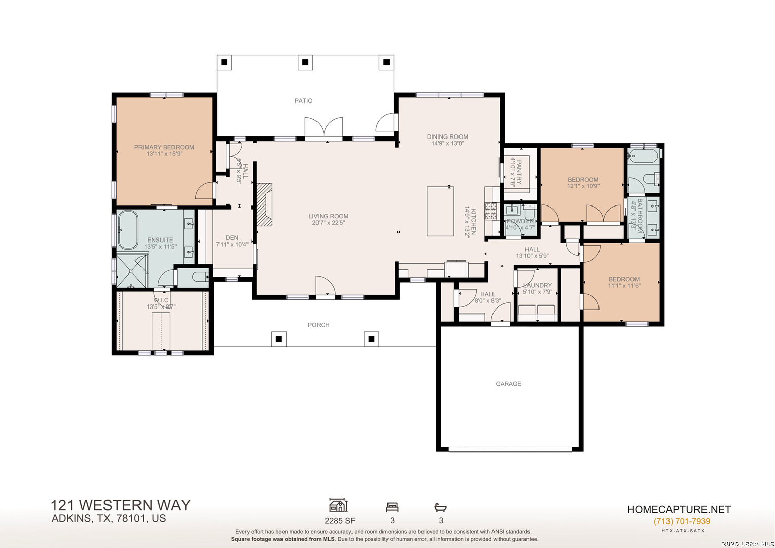 121 Western Way Adkins, TX 78101 - Photo 46 of 46 a picture of floor plan
