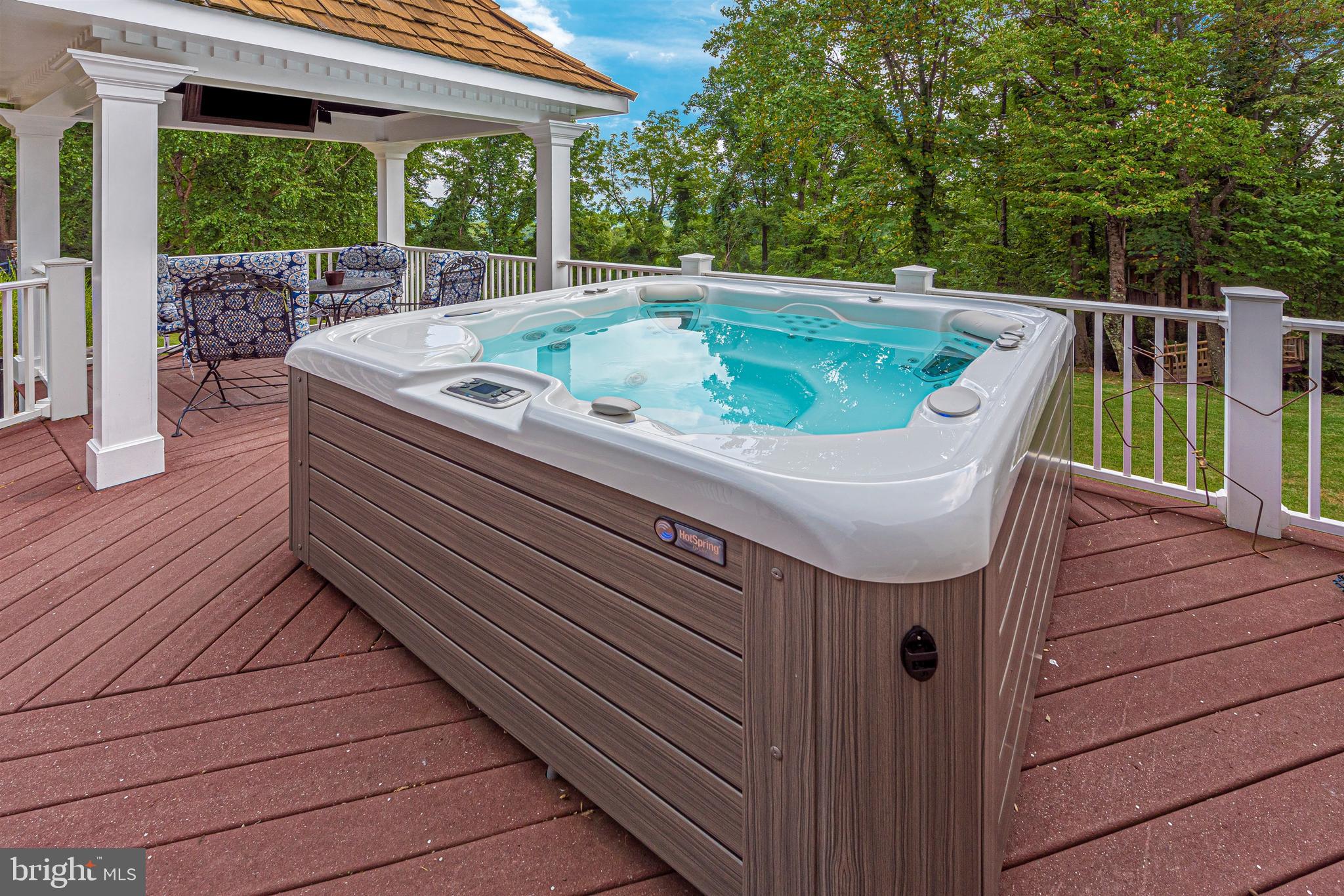 8310 Edgewood Church Road Frederick, MD 21702 - Photo 21 of 107 hot tub on deck