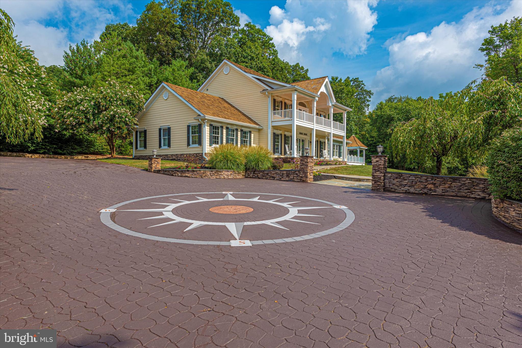 8310 Edgewood Church Road Frederick, MD 21702 - Photo 6 of 107 painted driveway with space for a dozen cars
