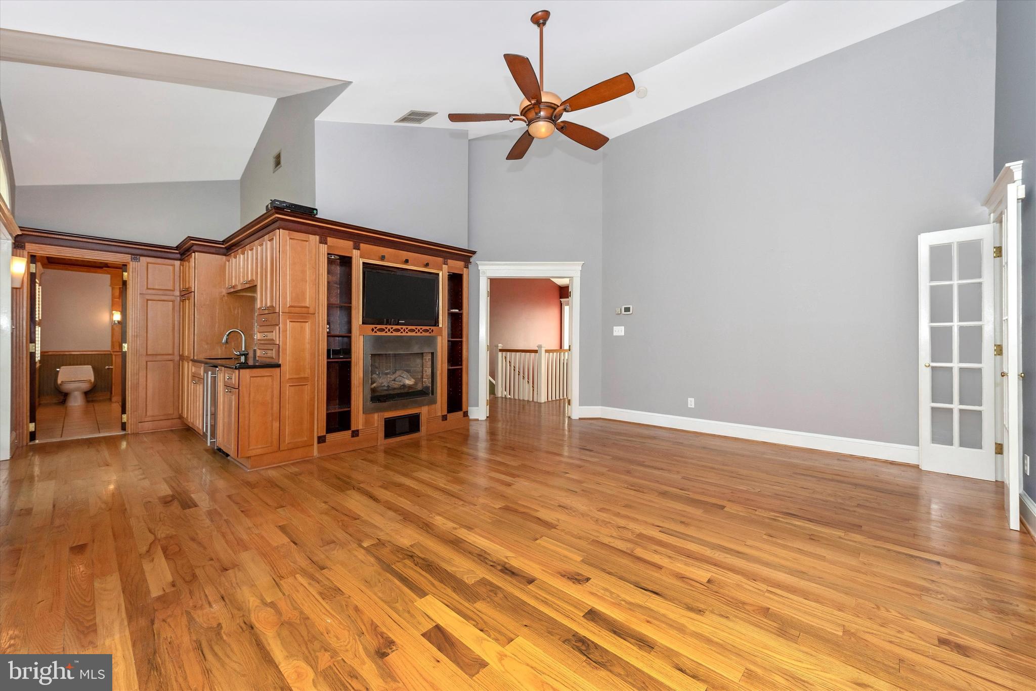 8310 Edgewood Church Road Frederick, MD 21702 - Photo 55 of 107 Master Bedroom fireplace and coffee bar