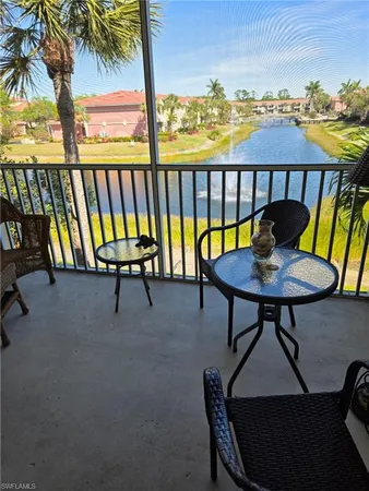 a view of chairs in the balcony