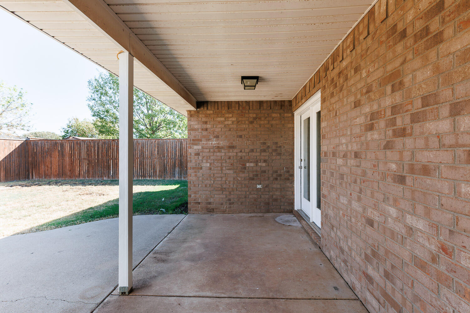 6704 87th Street Lubbock, TX 79424 - Photo 43 of 49 a view of a backyard