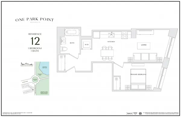 $3,785 | 11 Ocean Parkway, Unit 712 | Windsor Terrace