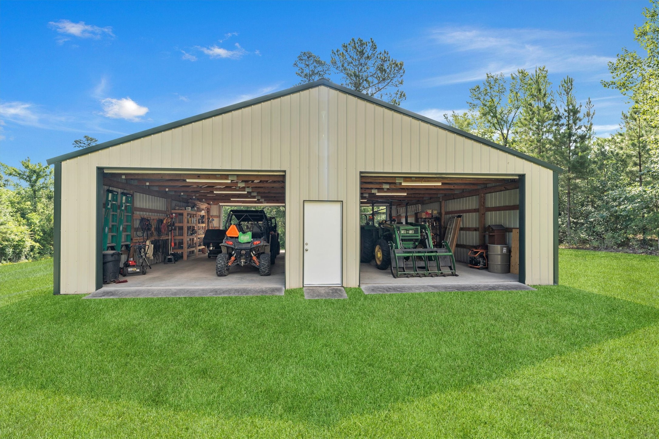 50 Fm 3179 Road Huntsville, TX 77320 - Photo 39 of 45 Impressive 40x40 industrial-grade workshop provides endless possibilities for hobbies, storage, projects, or equipment.