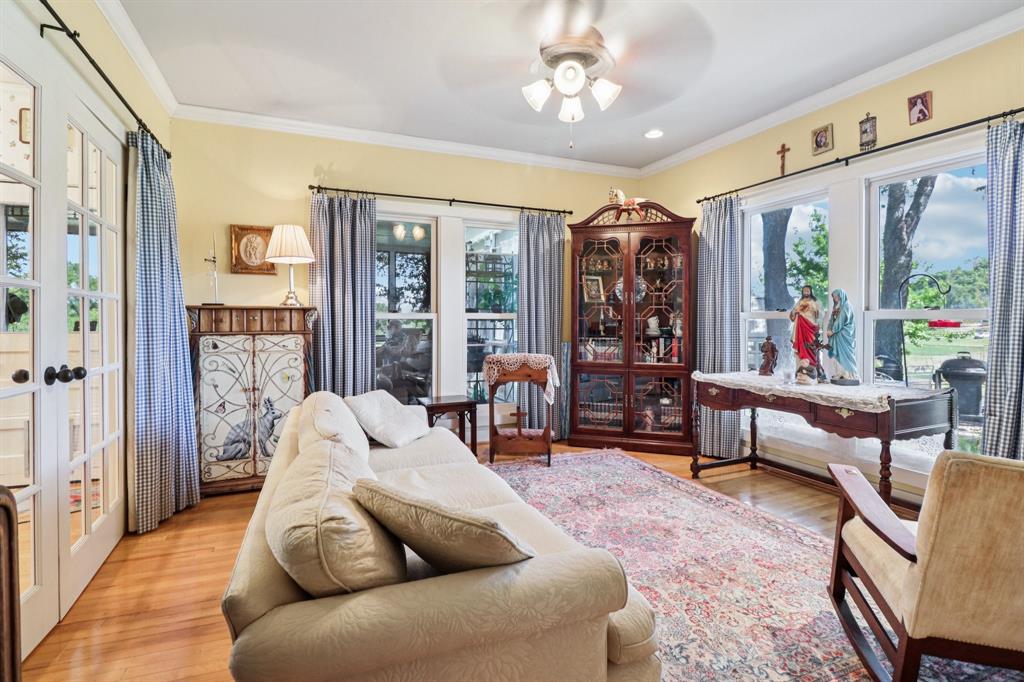 1590 Airport Road Aledo, TX 76008 - Photo 11 of 26 a living room with furniture and a large window