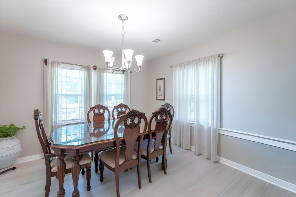 2118 Rolling Hills Road Conroe, TX 77303 - Photo 3 of 39 Bright dining room offers plenty of space for family dinners and special celebrations.