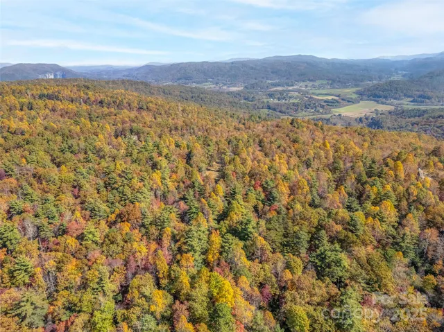 a view of a city with mountains in the background