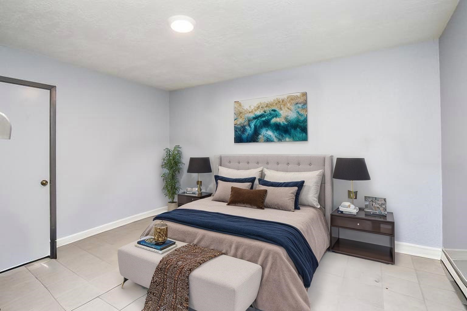 12469 Sharpview Drive, Unit 2469 Houston, TX 77072 - Photo 16 of 19 Bedroom 2 Staging