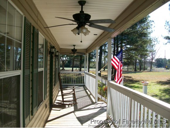 8716 Godwin-Falcon Road Godwin, NC 28344 - Photo 13 of 25 a view of a porch and garden
