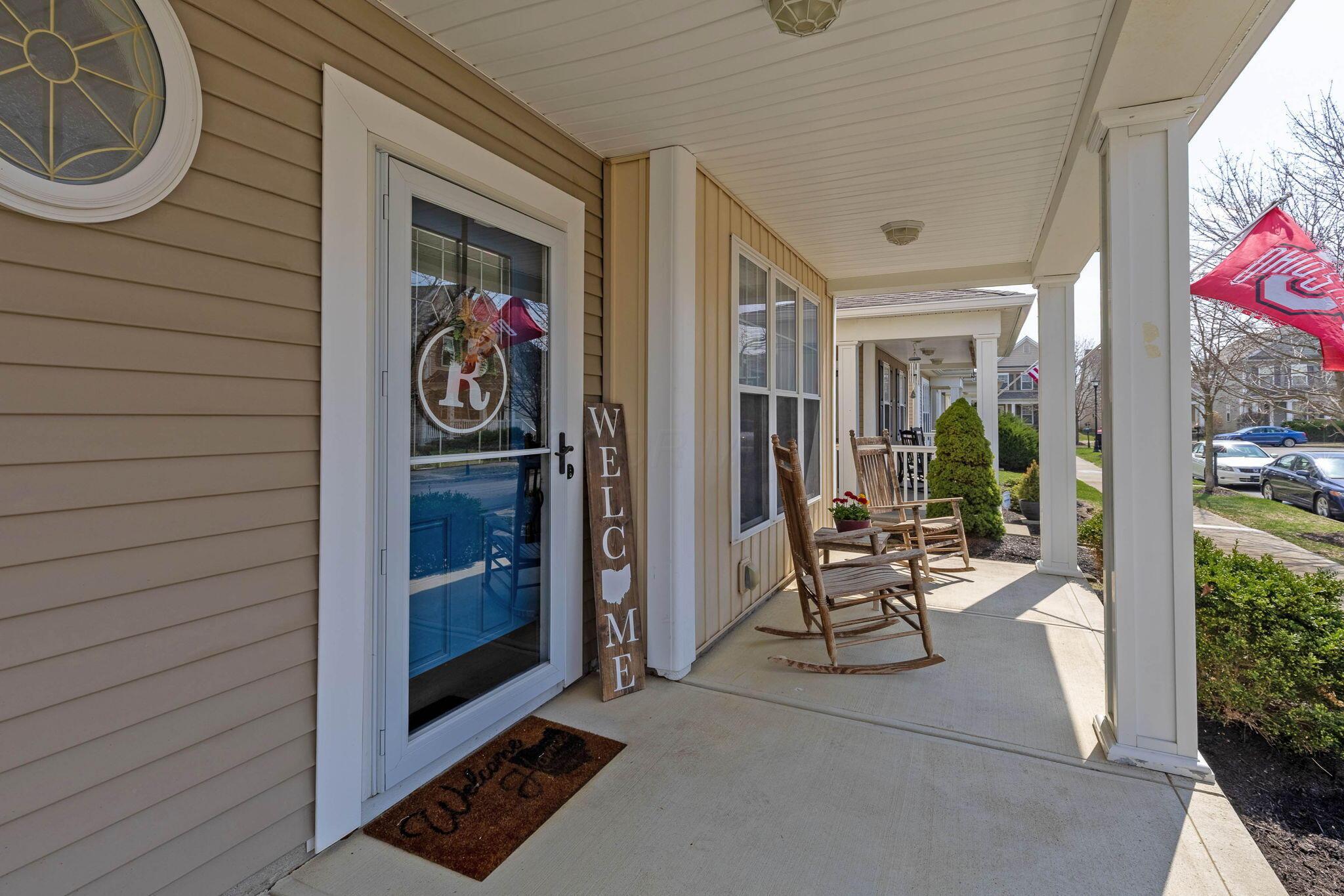 5658 Wexler Road Dublin, OH 43016 - Photo 3 of 54 Full Front Porch