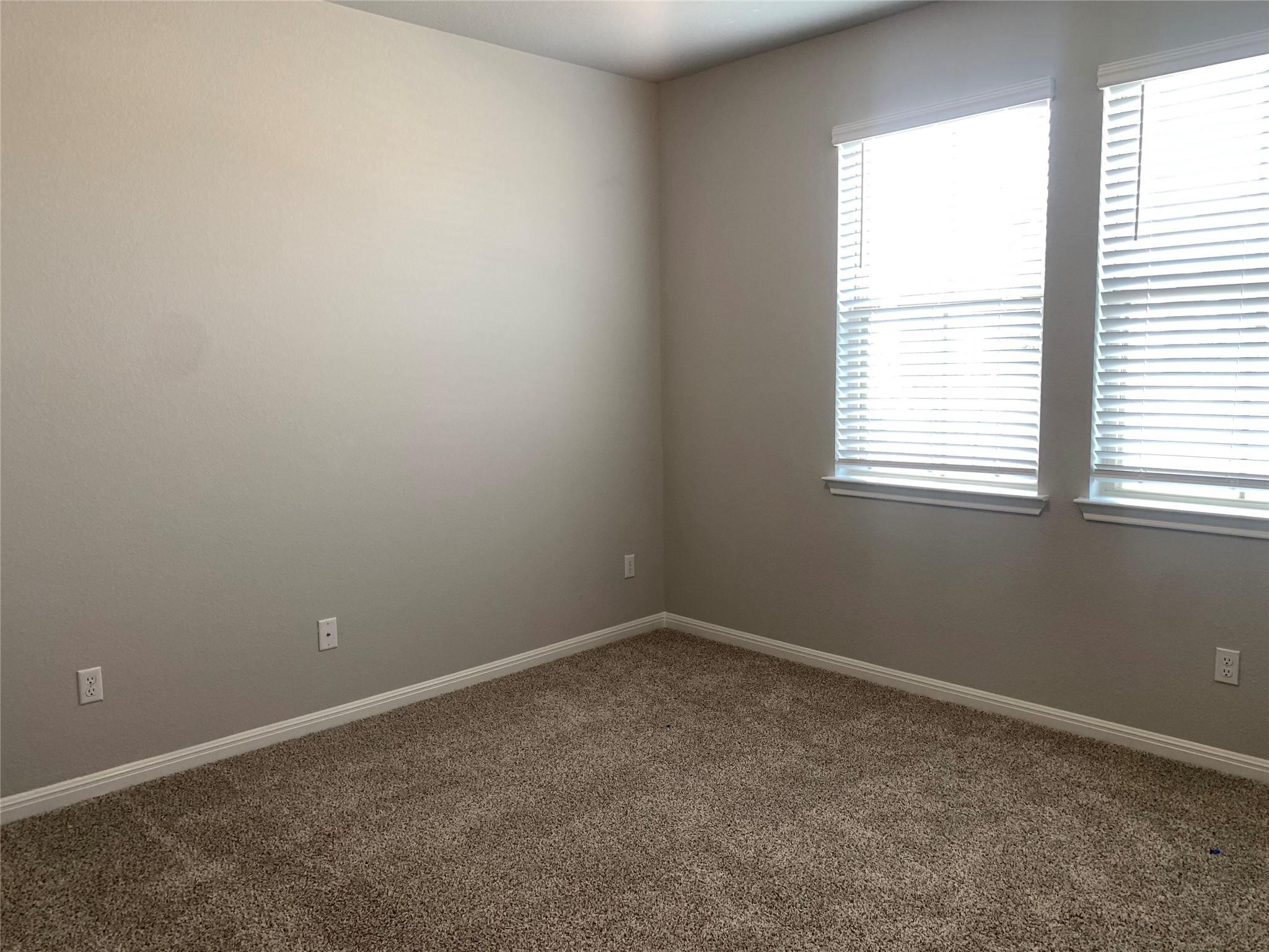2948 Sage Ranch Drive Leander, TX 78641 - Photo 15 of 28 A well-lit room offers dual window views and soft carpeting for a cozy retreat.