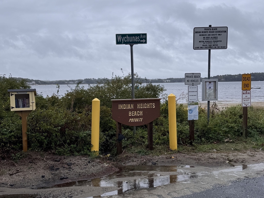 83 Red Brook Road Wareham, MA 02532 - Photo 31 of 36 a sign board with a small yard