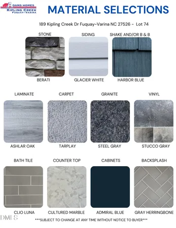 $478,050 | 189 Kipling Crk Drive, Fuquay-Varina, NC 27526