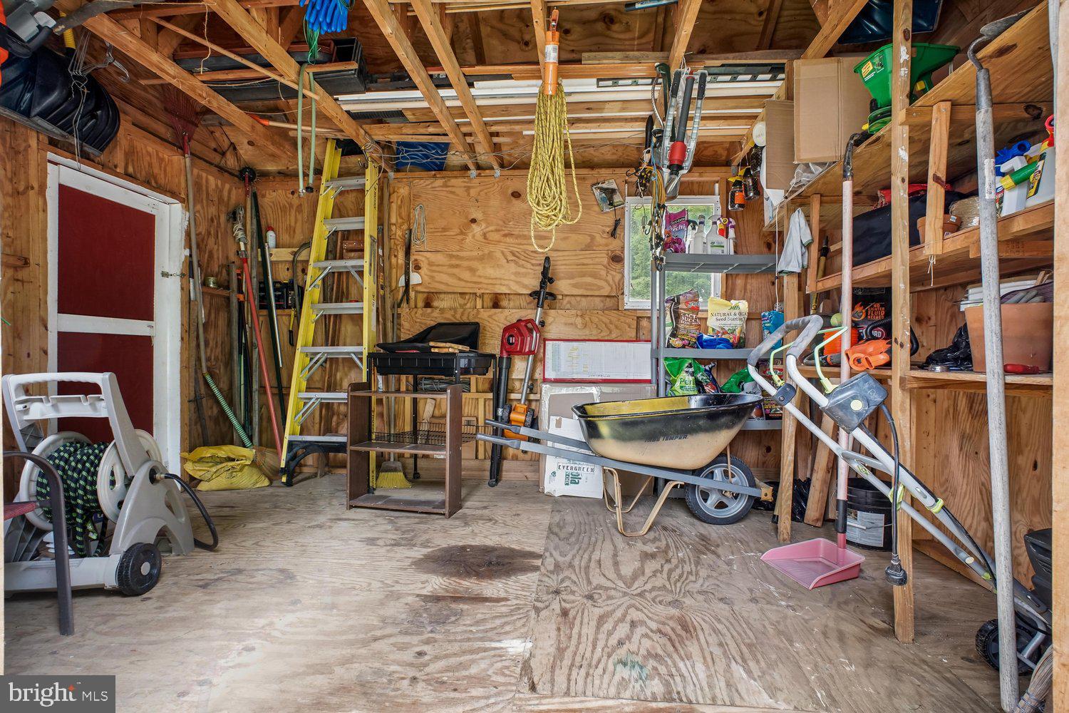 8933 Burke Lake Road Springfield, VA 22151 - Photo 40 of 47 Contents of Shed Convey (Tools & Gardening Gear)