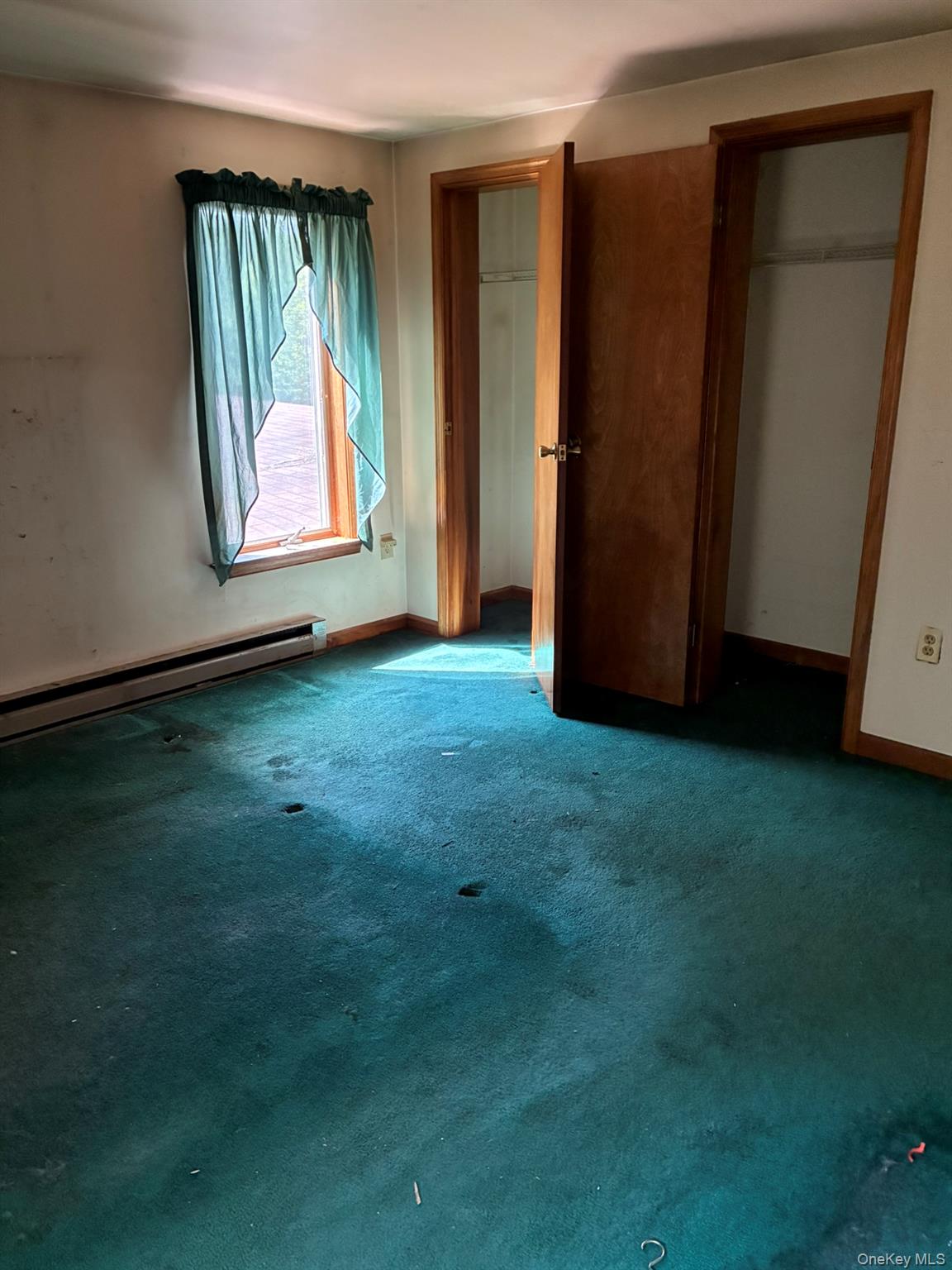 1140 Harvard Road East Branch, NY 13756 - Photo 8 of 29 a view of an empty room with closet and wooden floor