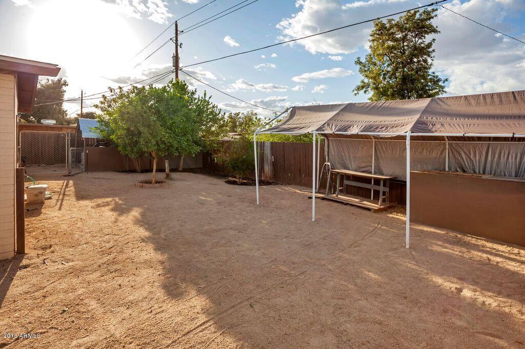 7726 West Osborn Road Phoenix, AZ 85033 - Photo 16 of 17 back yard 3
