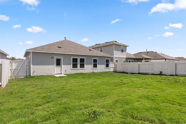 a view of an outdoor space and a yard