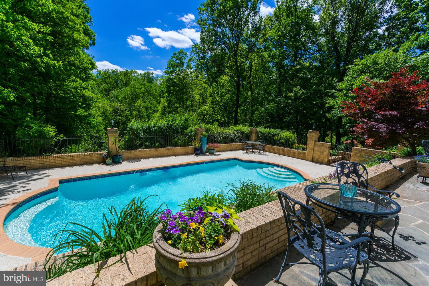 8609 Brook Road McLean, VA 22102 - Photo 2 of 30 Upper Terrace and Pool