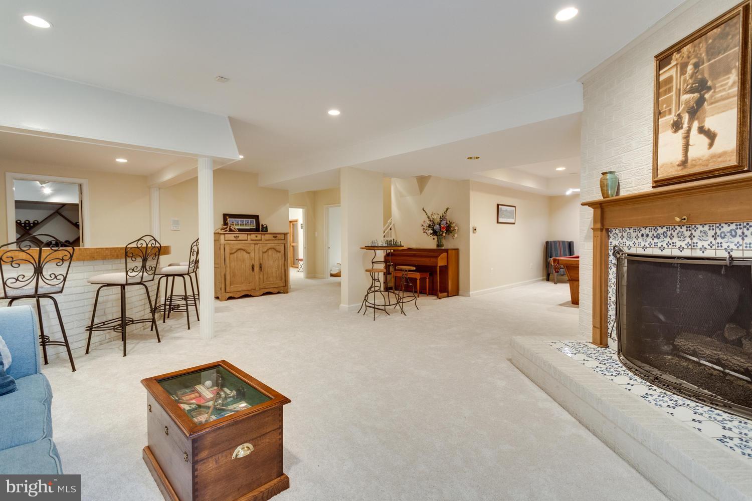 8609 Brook Road McLean, VA 22102 - Photo 27 of 30 Rec Room, Bar, Wine Cellar, Exercise Room