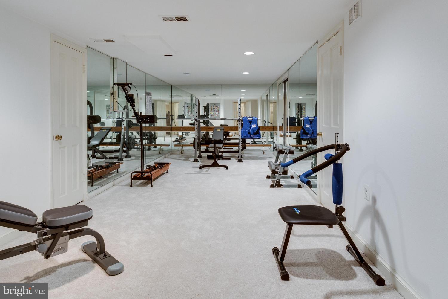 8609 Brook Road McLean, VA 22102 - Photo 30 of 30 Basement Excercise Room
