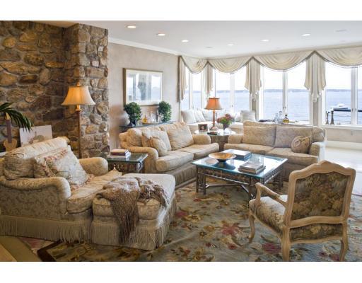 3 Anchorage Lane Marblehead, MA 01945 - Photo 11 of 16 a living room with furniture and a large window
