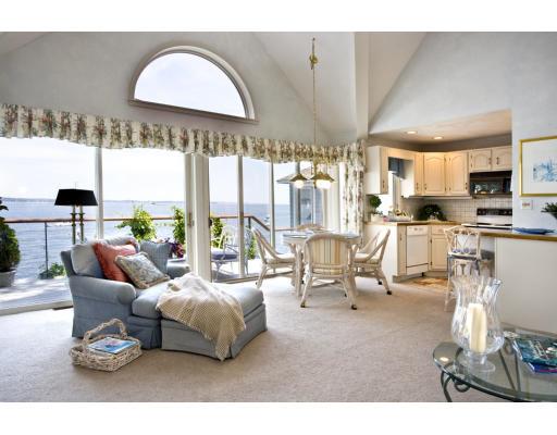 3 Anchorage Lane Marblehead, MA 01945 - Photo 16 of 16 a living room with furniture and a large window