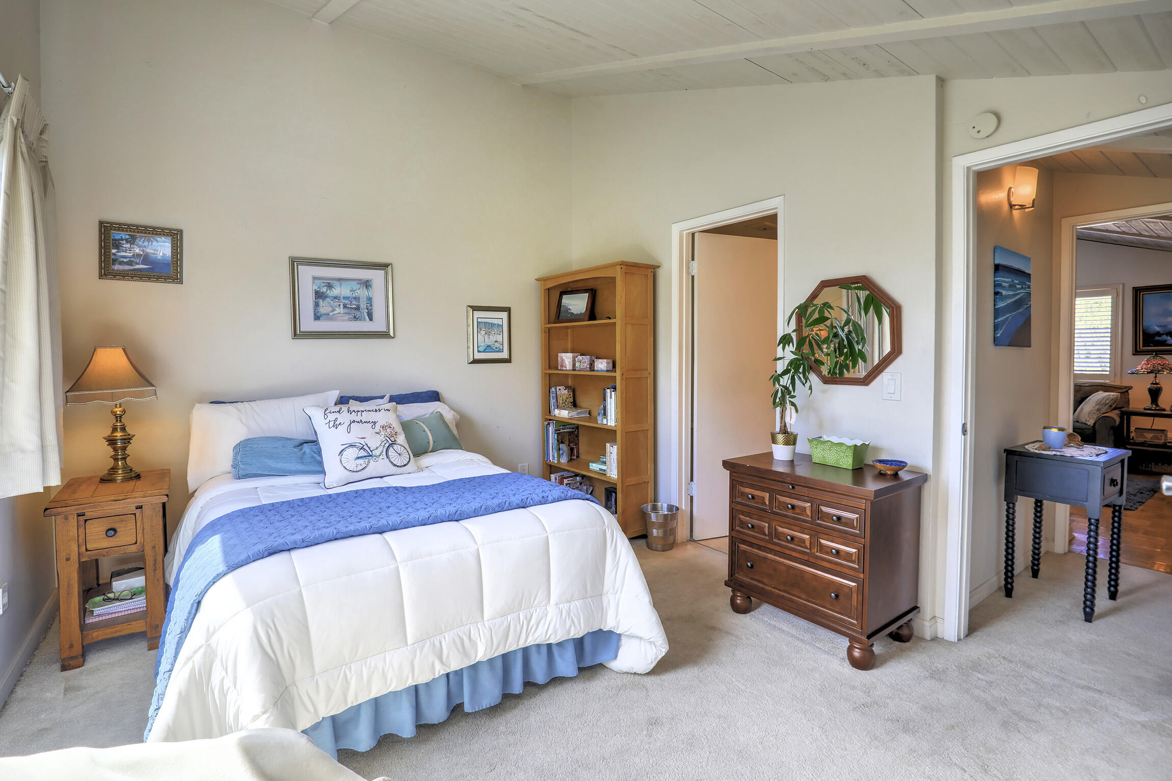 63 North San Marcos Road, Unit A Santa Barbara, CA 93111 - Photo 18 of 34 Up Stairs Bedroom 2
