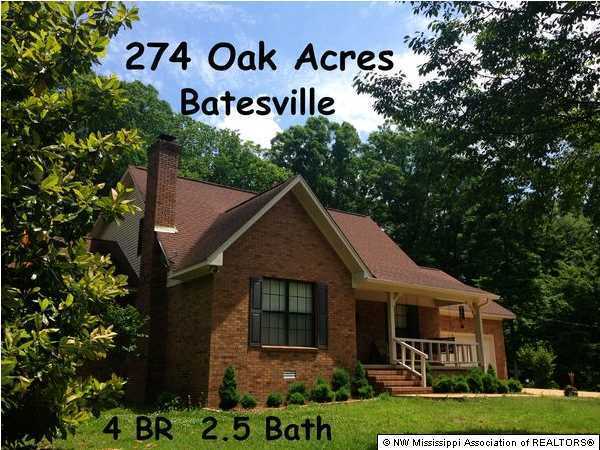 274 Oak Acres Road Batesville, MS 38606 - Photo 1 of 30 Primary Photo