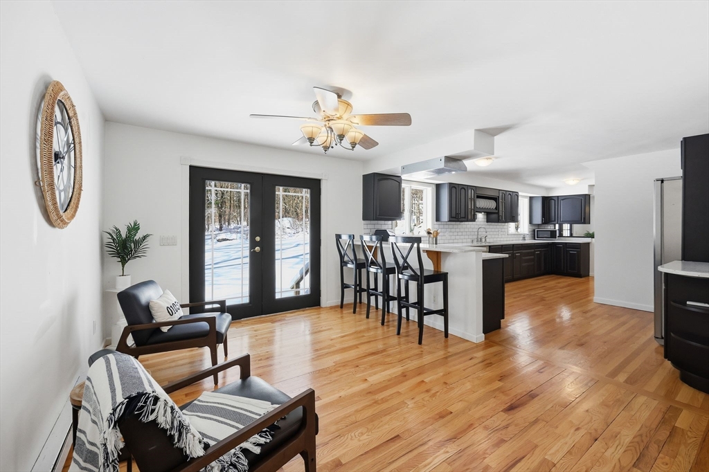429 Moore Street Ludlow, MA 01056 - Photo 10 of 41 a living room with furniture and kitchen view