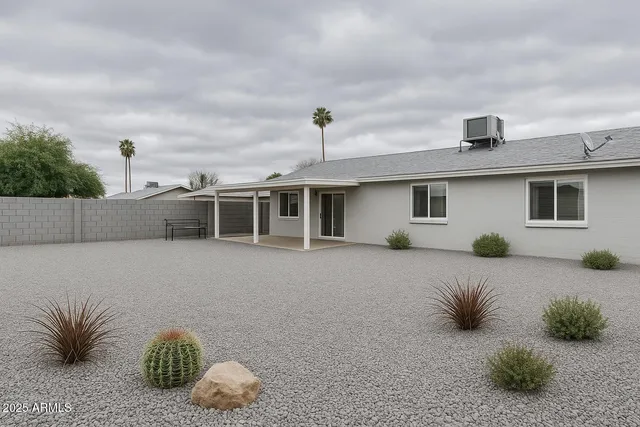 a front view of a house with entryway