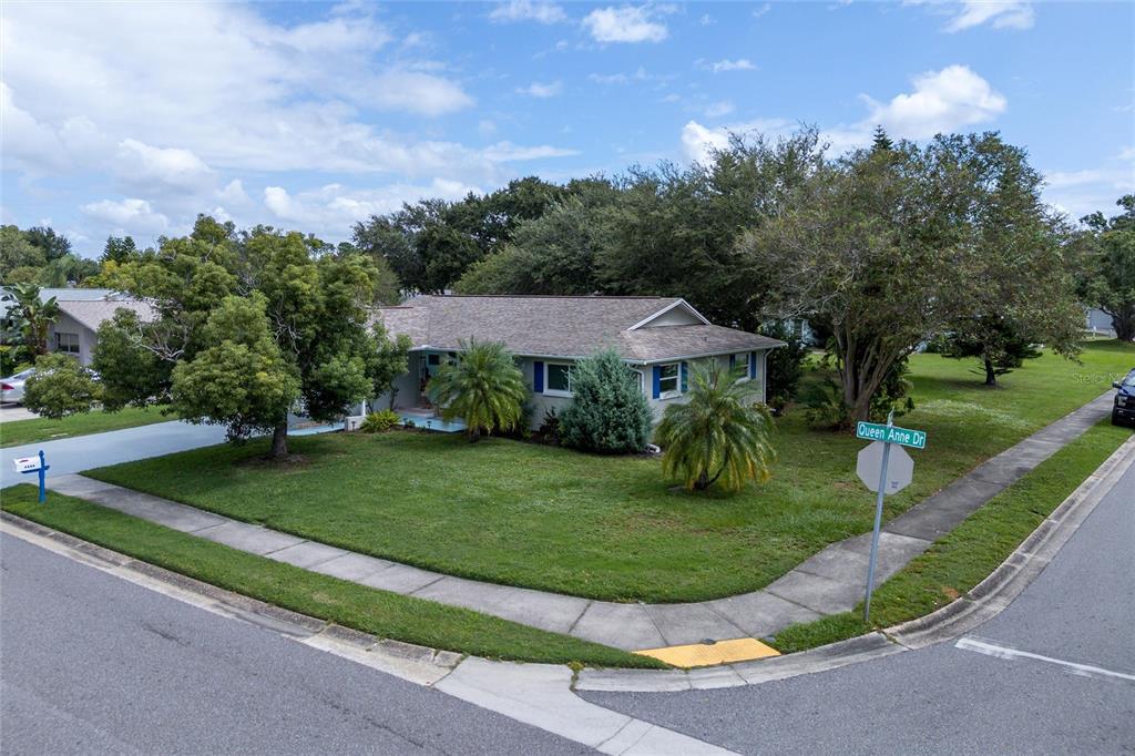 1472 Queen Anne Drive Palm Harbor, FL 34684 - Photo 32 of 34 a view of outdoor space yard and green space