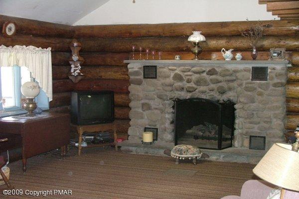 4426 Lower Cherry Valley Road Stroudsburg, PA 18360 - Photo 3 of 10 Living room w/Fireplace