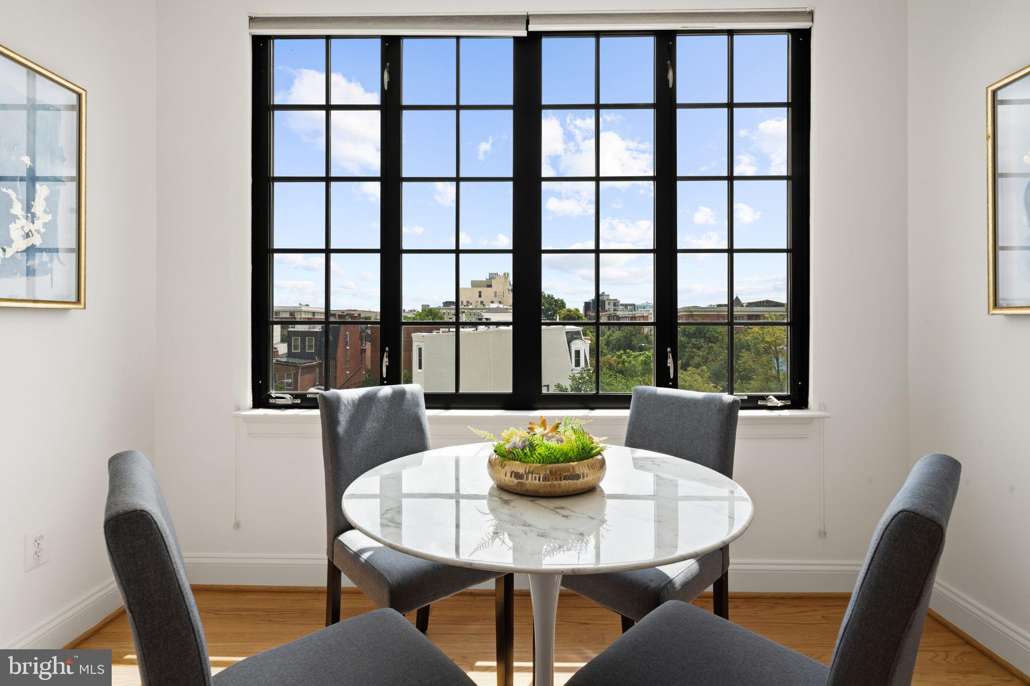 Dining area- Could also be a work space
