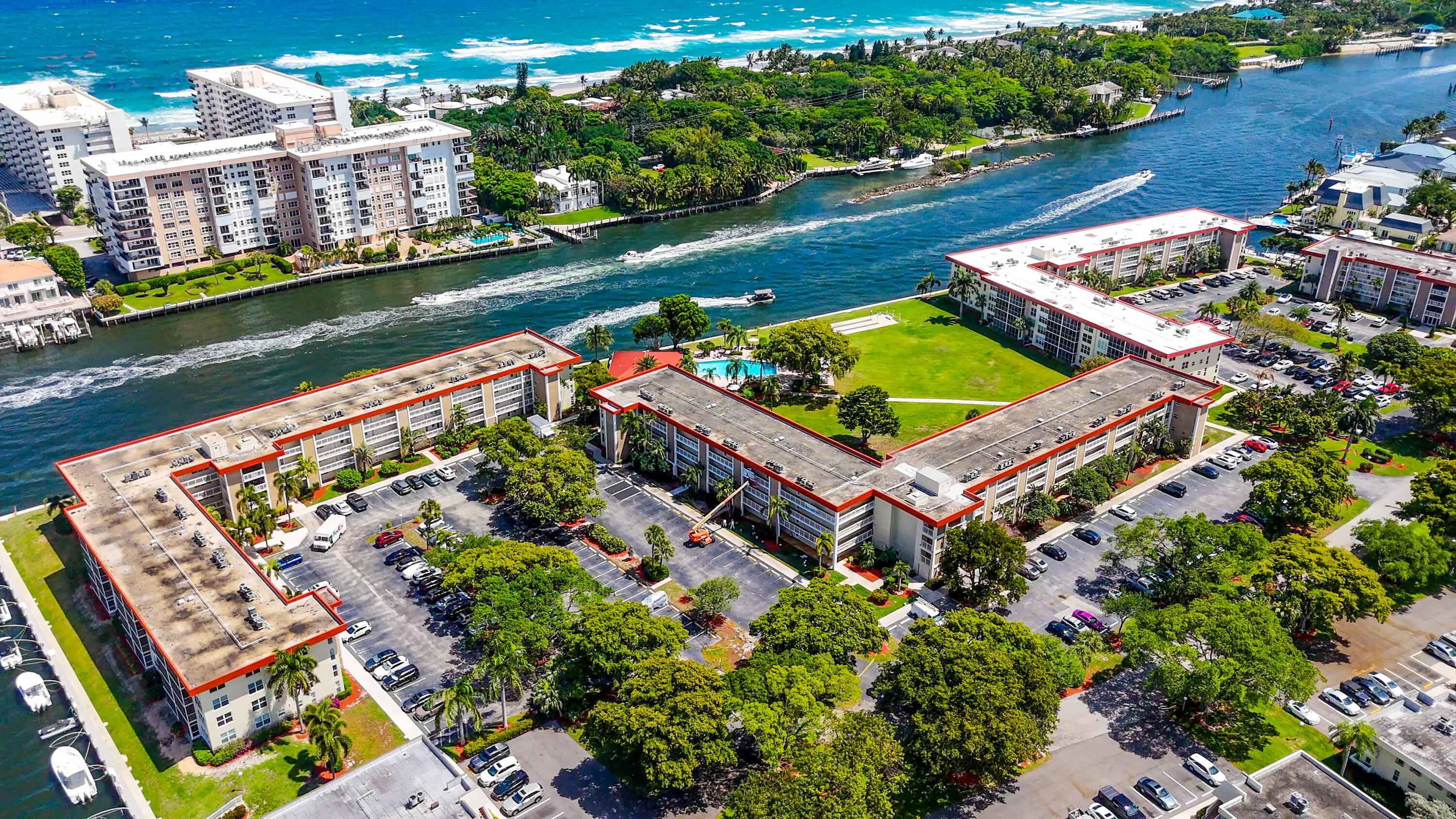 3150 Northeast 48th Court, Unit 414 Lighthouse Point, FL 33064 - Photo 3 of 50 3180 NE 48CT unit 201 Drone shots-7