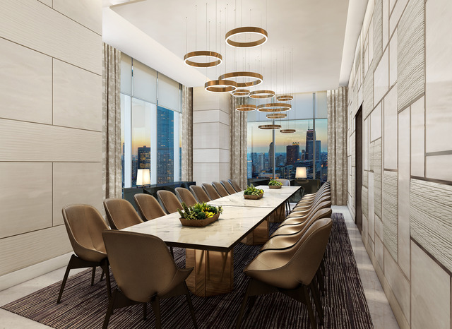 363 East Wacker Drive, Unit 7501 Chicago, IL 60601 - Photo 13 of 15 a dining room with furniture and window