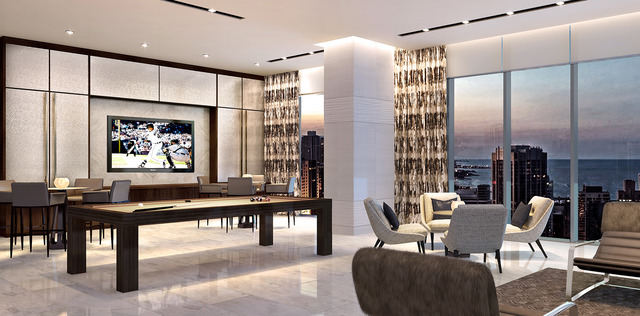 363 East Wacker Drive, Unit 7501 Chicago, IL 60601 - Photo 6 of 15 a view of a dining room with furniture