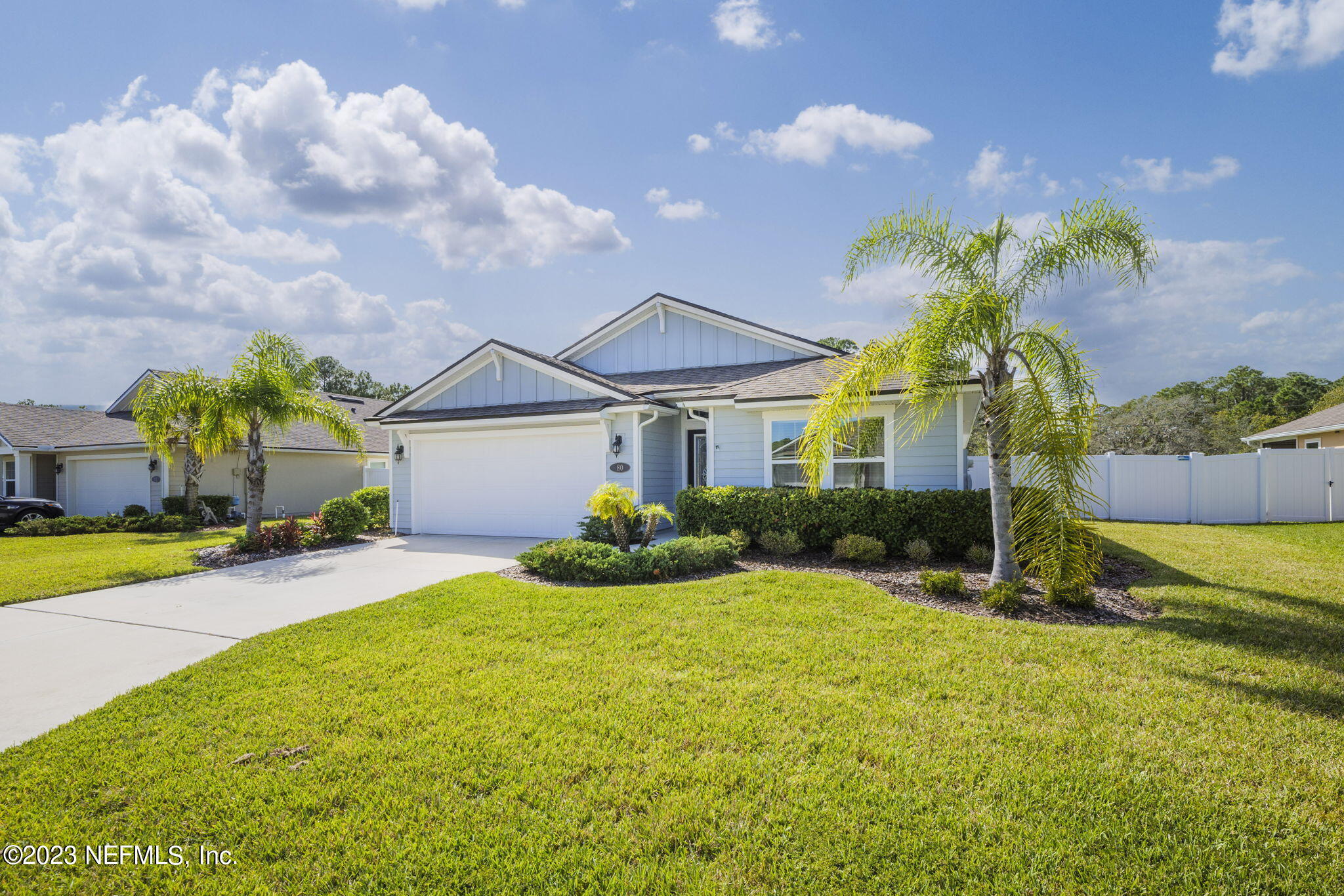 Beautifully landscaped