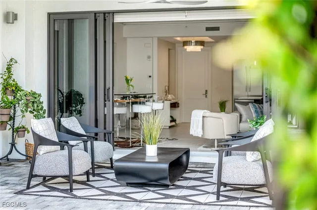 a front view of house with yard outdoor seating and green space